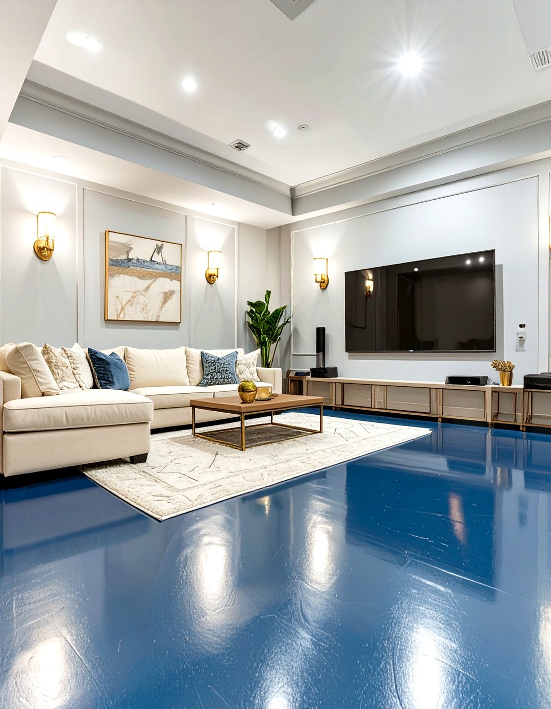 30 Durable Basement Floor Paint Ideas for a New Floor - We Love Home Blog