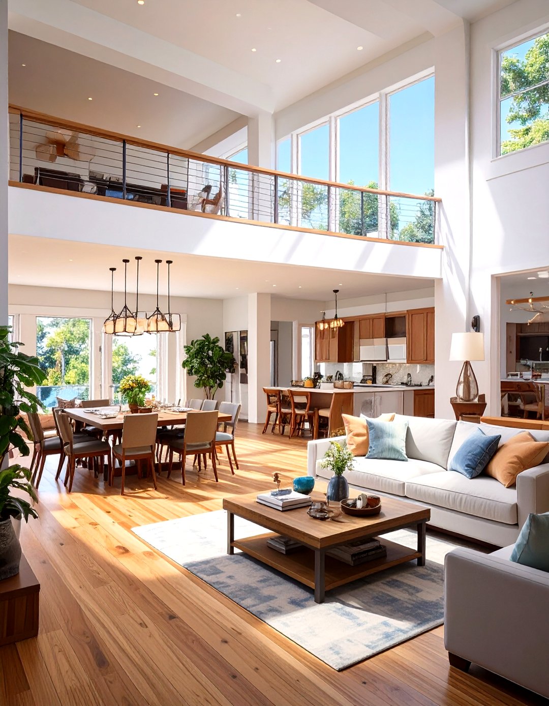 30 Open Concept Living Room and Dining Room Ideas - We Love Home Blog