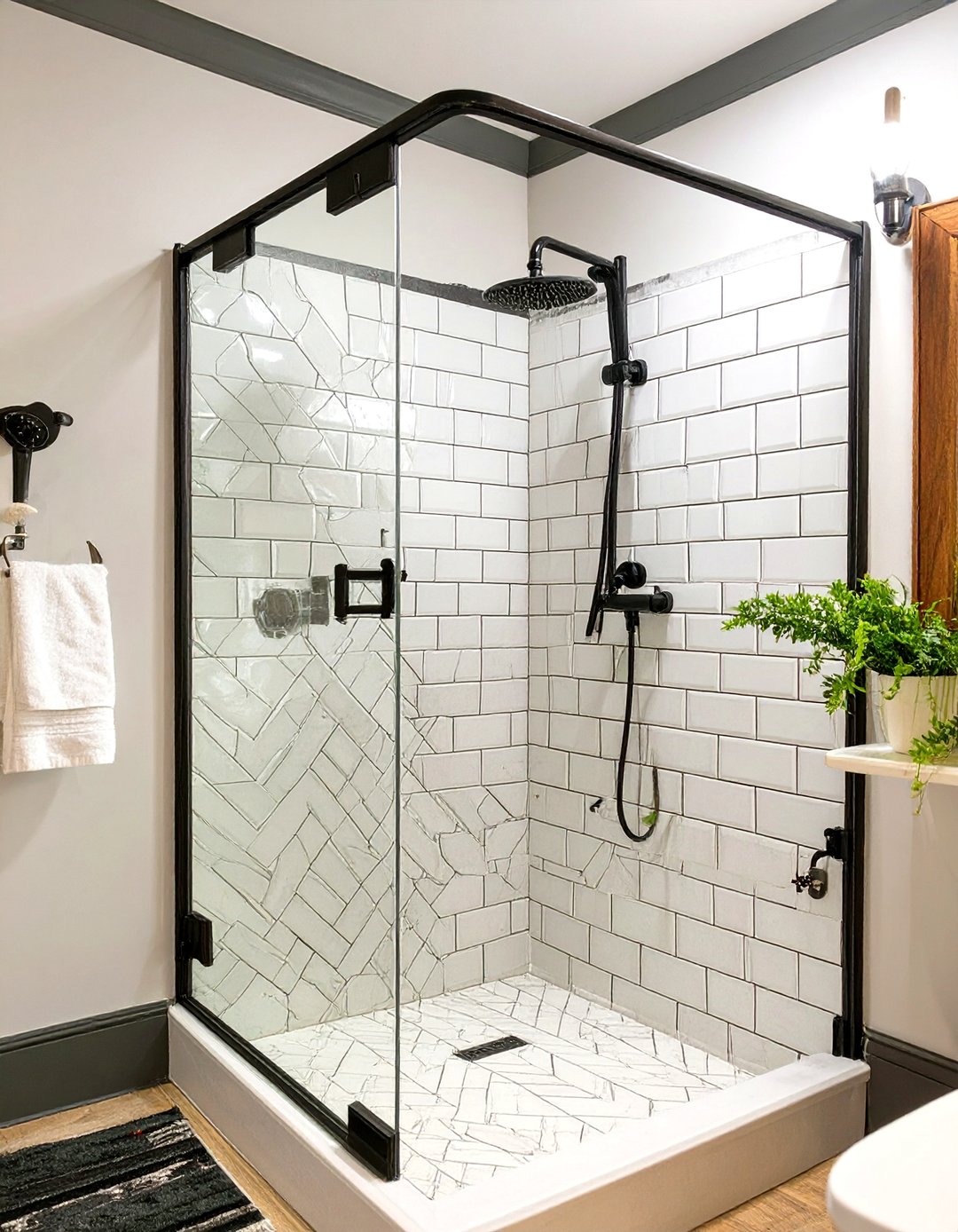 30 Small Doorless Walk In Shower Ideas for Modern Baths - We Love Home Blog