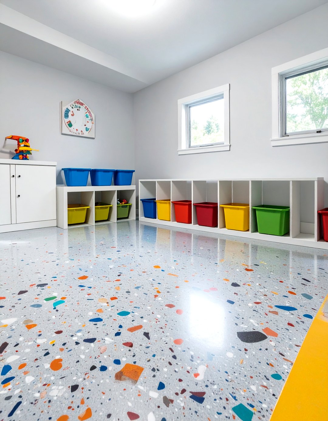 30 Epoxy Basement Floor Ideas for a Durable Finish - We Love Home Blog
