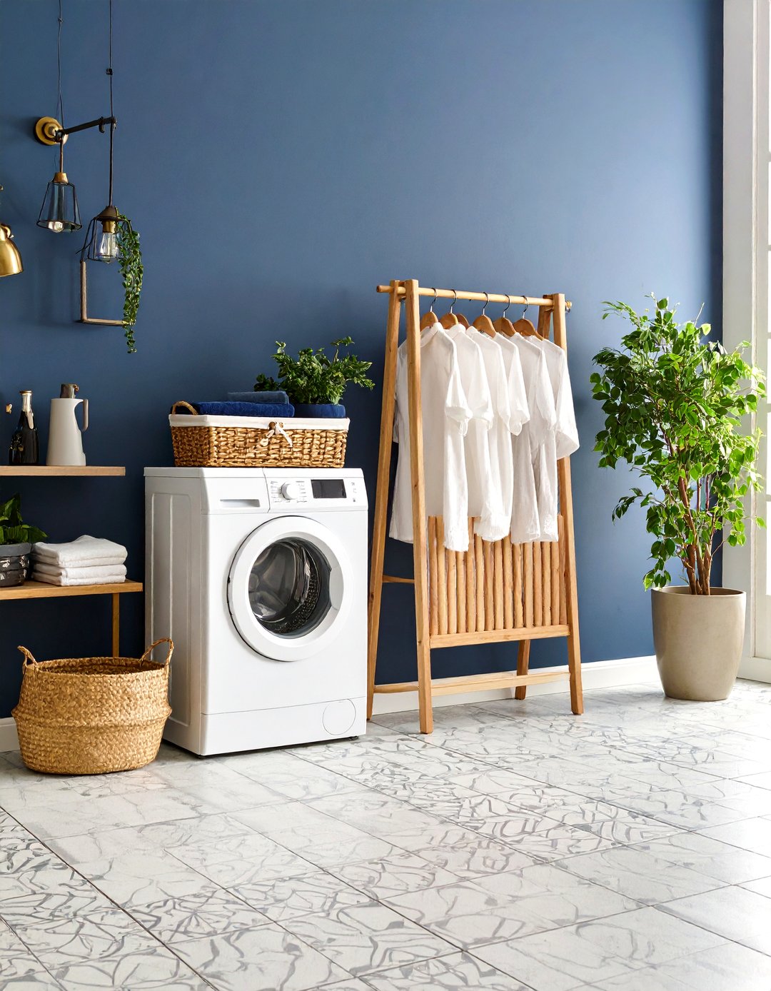 30 Laundry Room Drying Rack Ideas for Better Air Drying - We Love Home Blog
