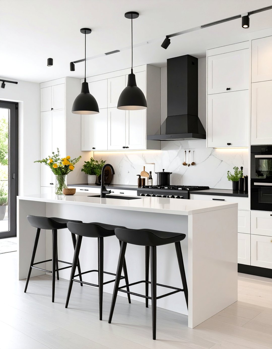 30 Modern All White Kitchen Ideas for Clean Living - We Love Home Blog