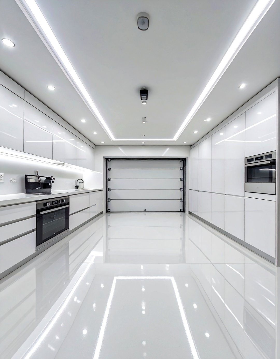 30 Modern Garage Interior Ideas for a Sleek Look - We Love Home Blog