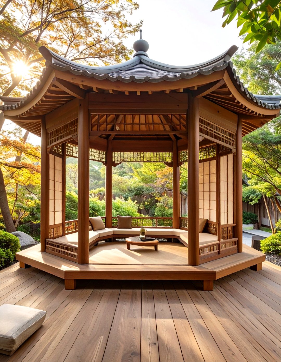 30 Stylish Gazebo on Deck Ideas for Ultimate Relaxation - We Love Home Blog