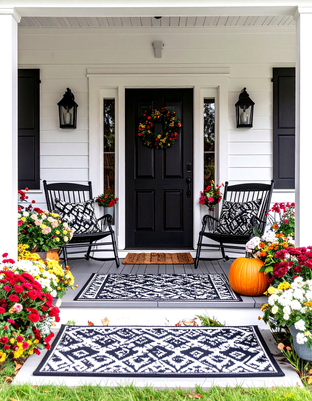 30 Farmhouse Porch Ideas for a Welcoming Rustic Entry - We Love Home Blog