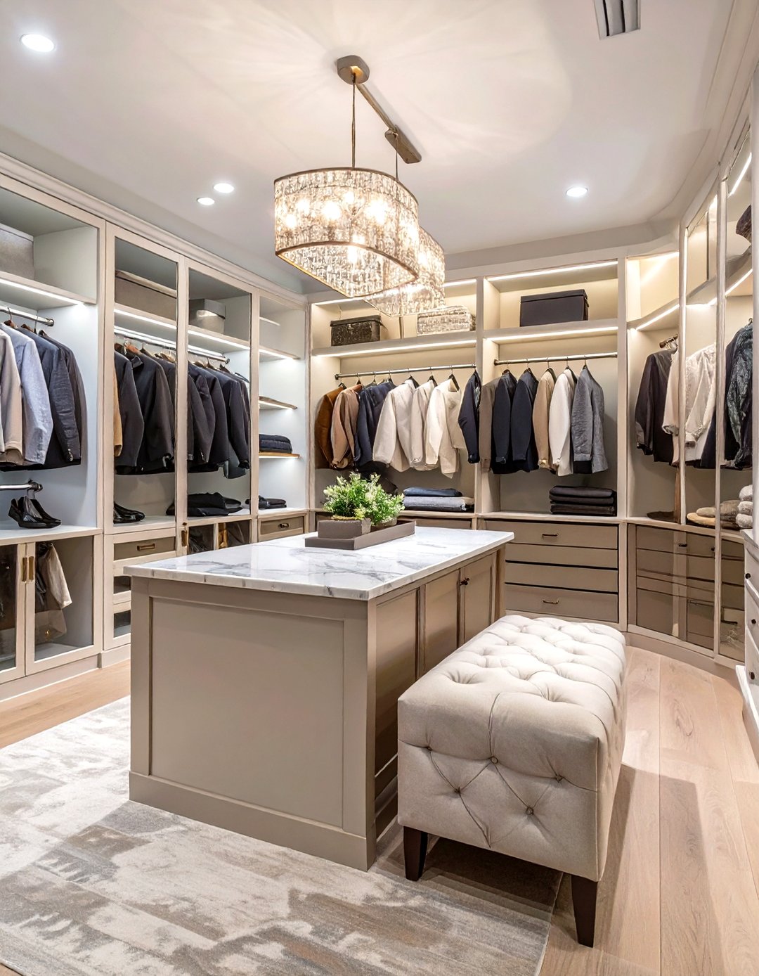 30 Organized Master Closet Ideas for Better Storage - We Love Home Blog