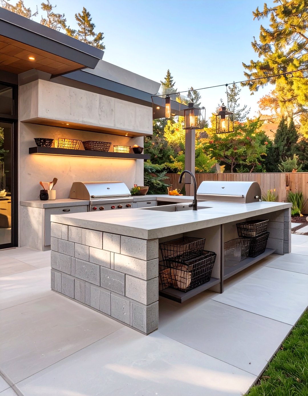 30 Cheap Simple Outdoor Kitchen Ideas for Your Yard - We Love Home Blog