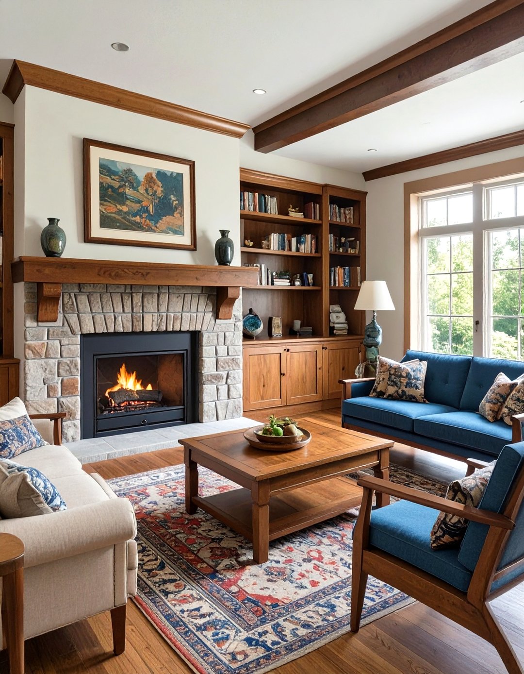 30 Arts and Crafts Interior Design Ideas to Use - We Love Home Blog