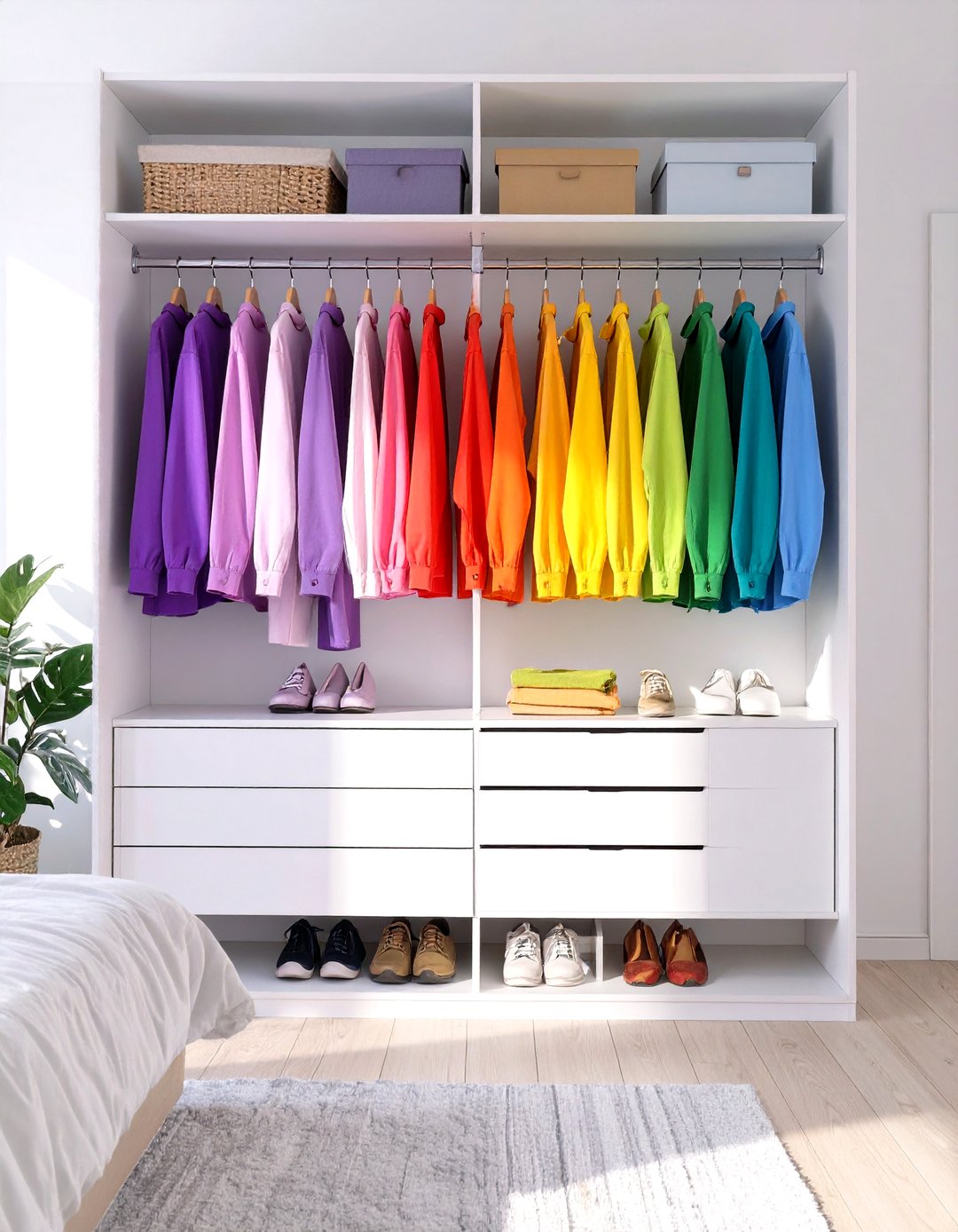 30 Open Closet Ideas to Show Off Your Wardrobe - We Love Home Blog