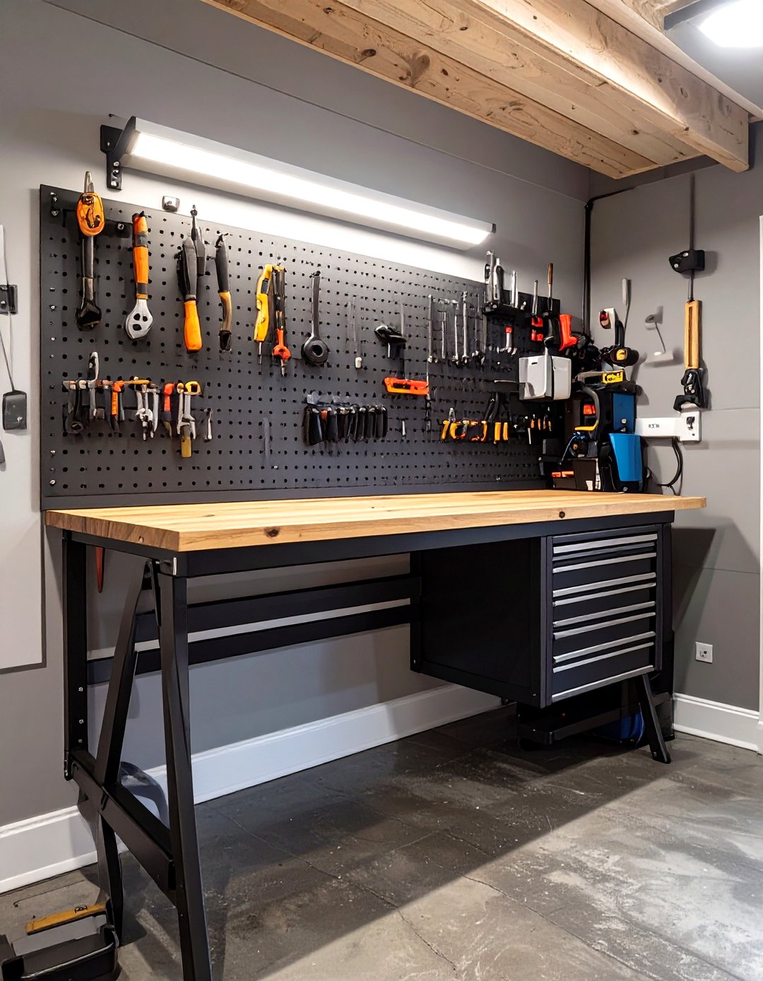 30 Efficient Garage Tool Storage Ideas for Any Workshop - We Love Home Blog