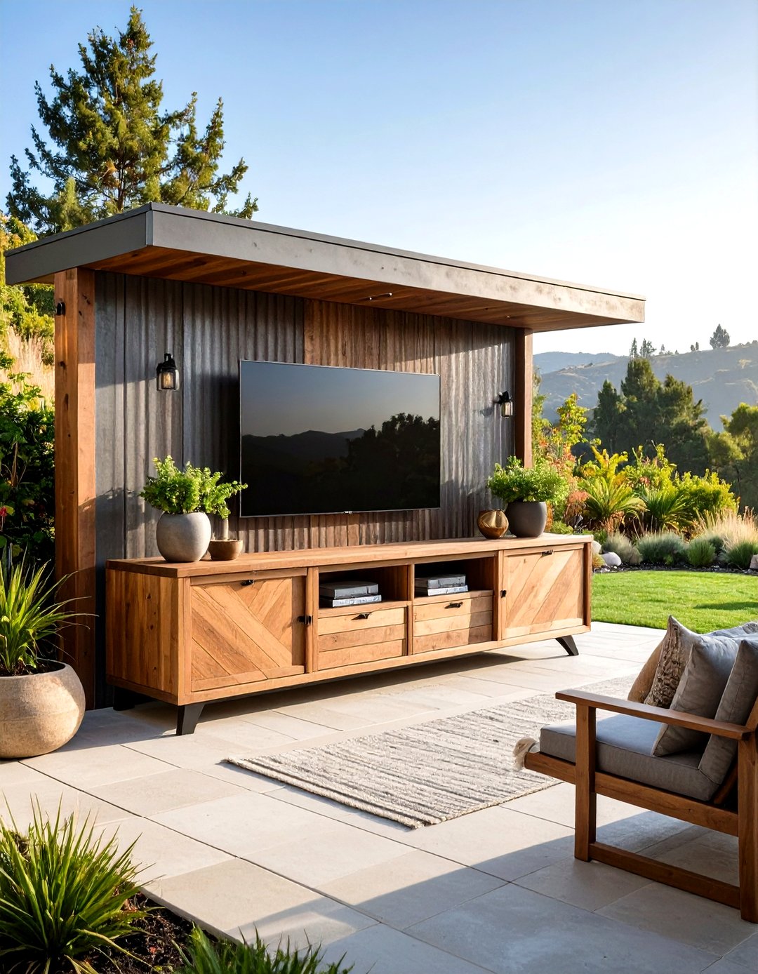 30 DIY Outdoor TV Ideas for the Perfect Garden Space - We Love Home Blog