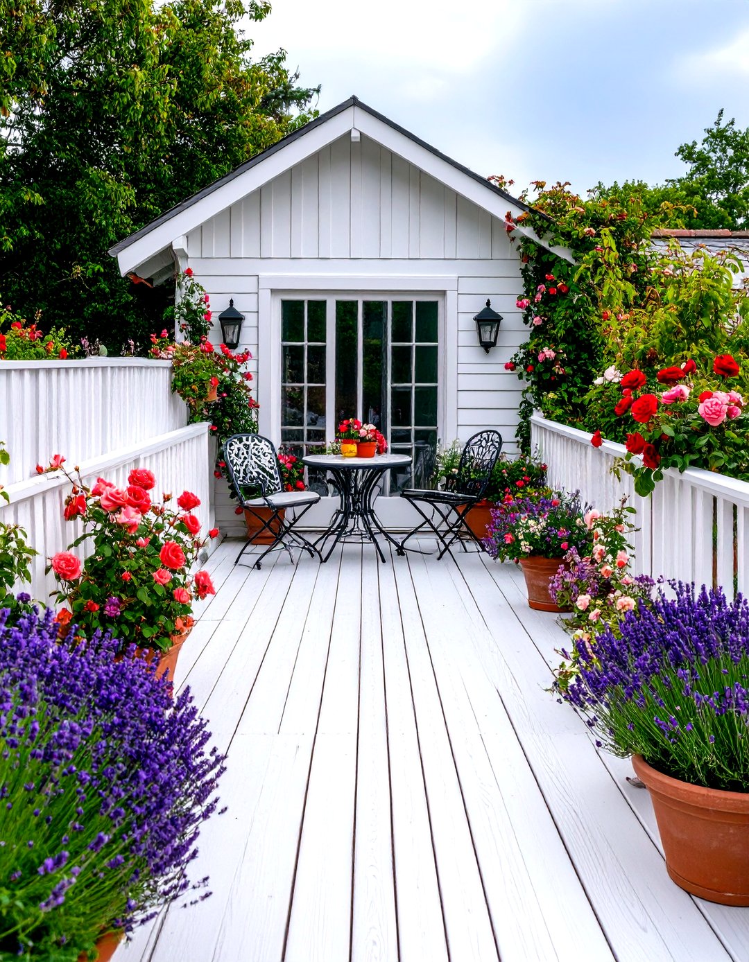30 Creative Ground Level Deck Ideas for Outdoor Living - We Love Home Blog