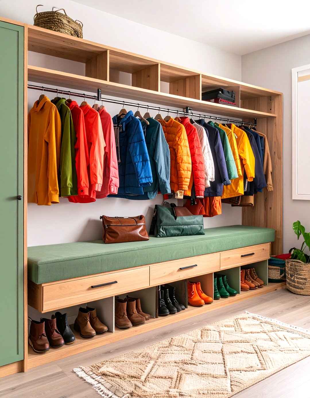 30 Hallway Closet Ideas for Maximizing Storage Space - We Love Home Blog