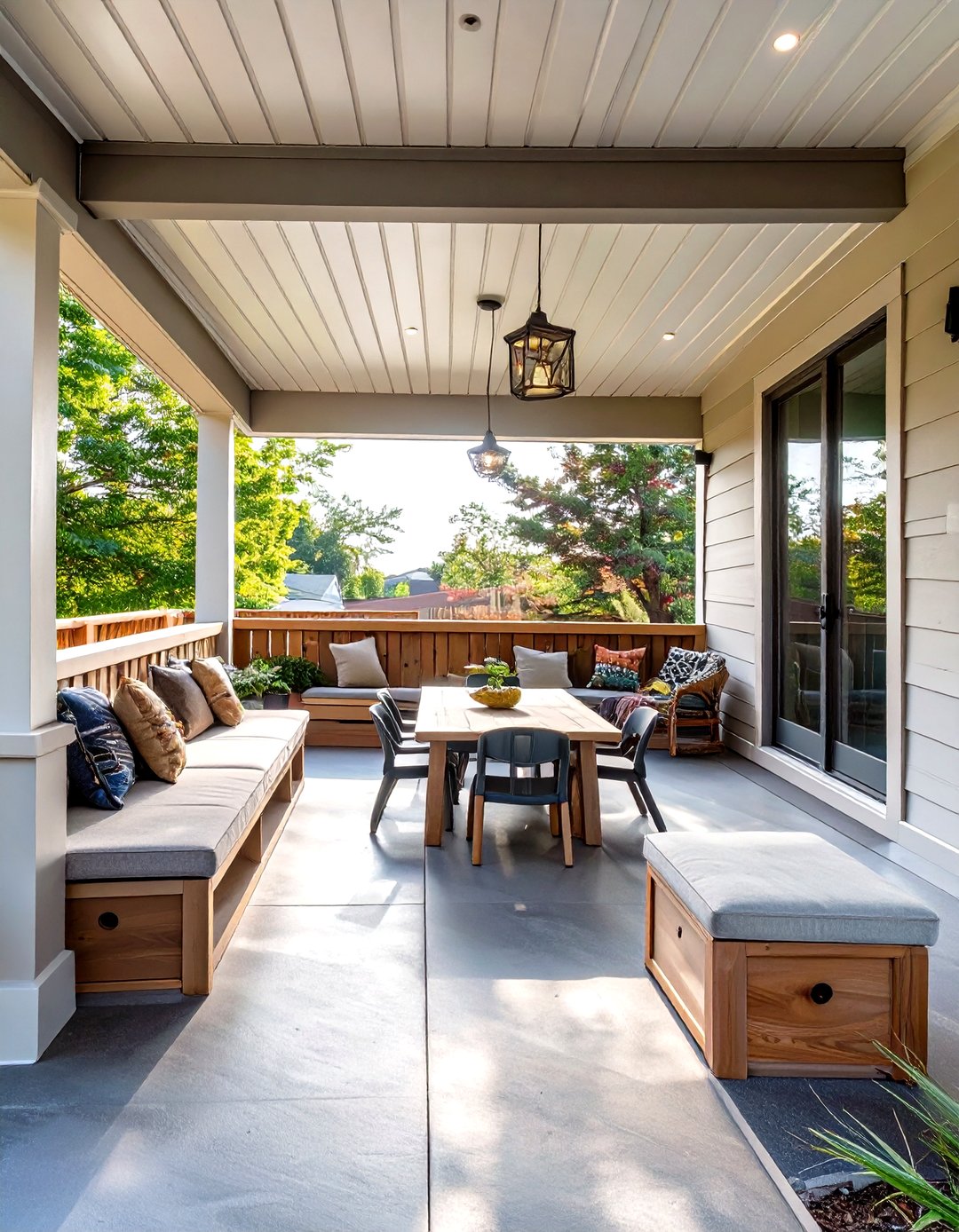 30 Covered Patio Ideas Attached to House for Outdoor Fun - We Love Home ...