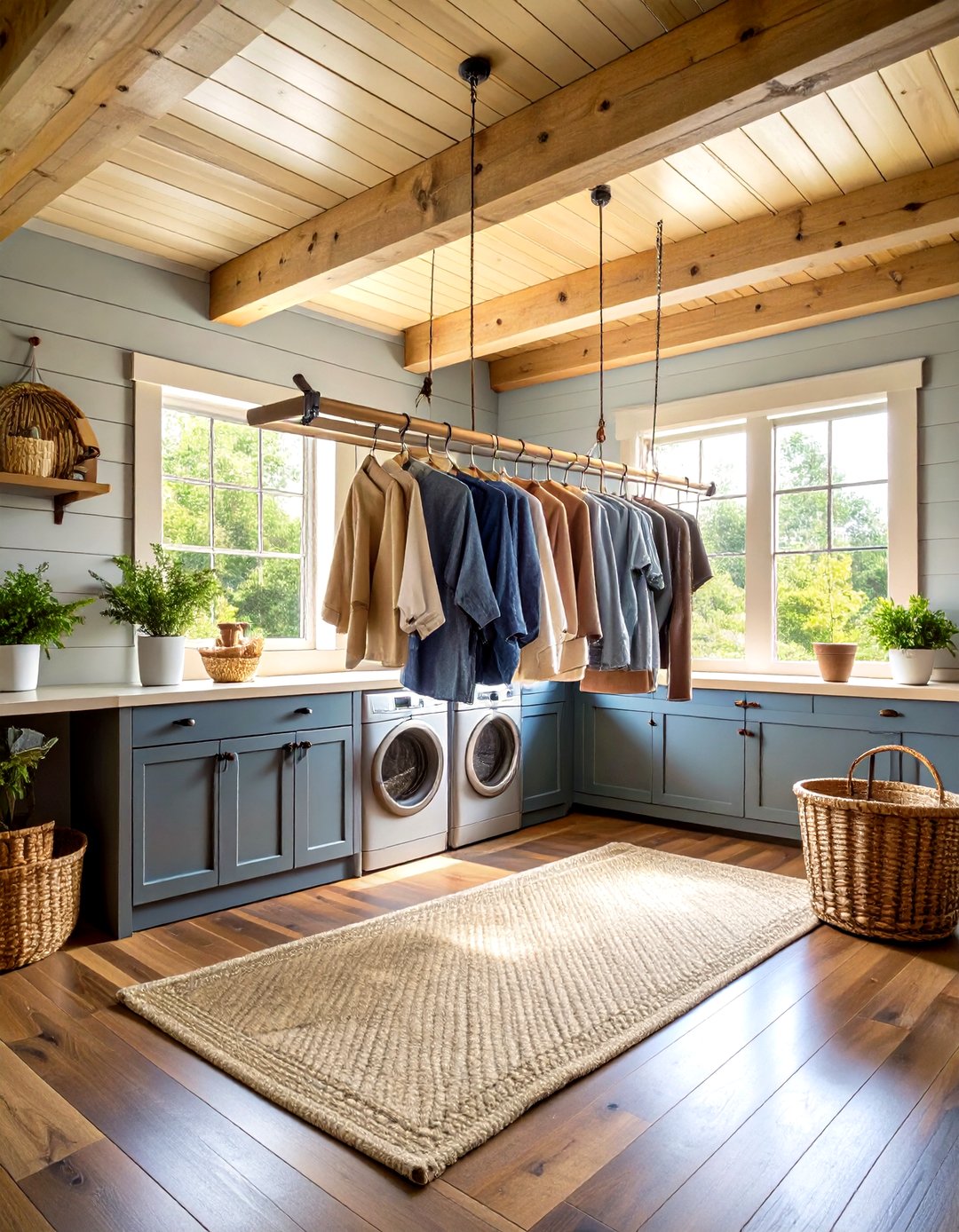 30 Laundry Room Drying Rack Ideas for Better Air Drying - We Love Home Blog