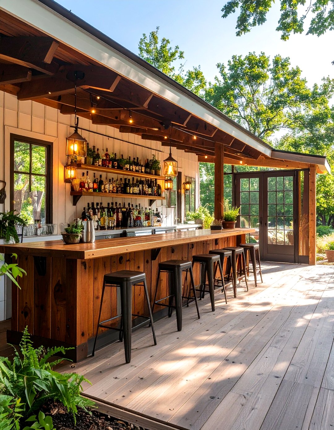 30 Creative Backyard Bar Ideas for Entertaining Guests - We Love Home Blog
