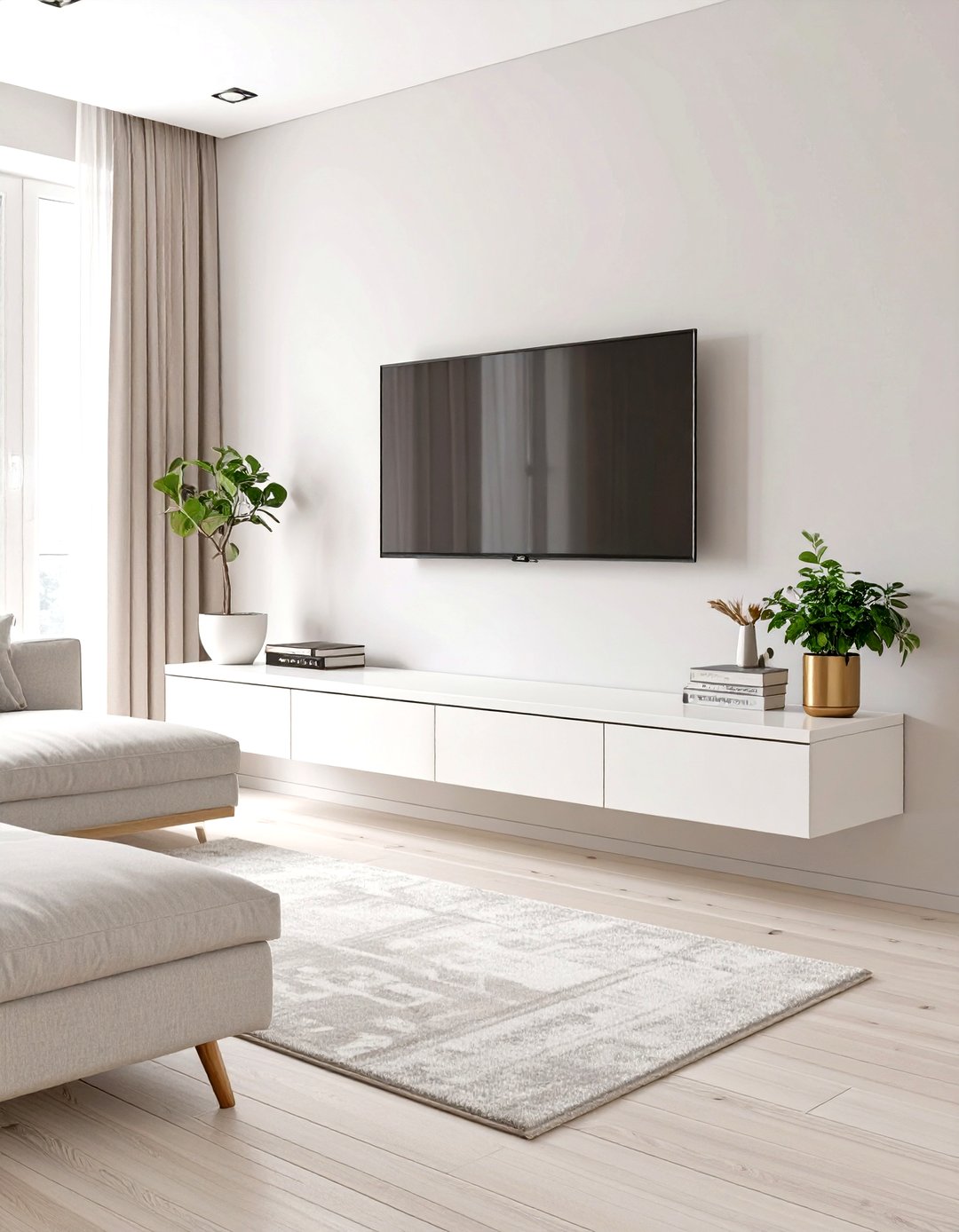 30 Modern Living Room Ideas with TV for Stylish Layouts - We Love Home Blog