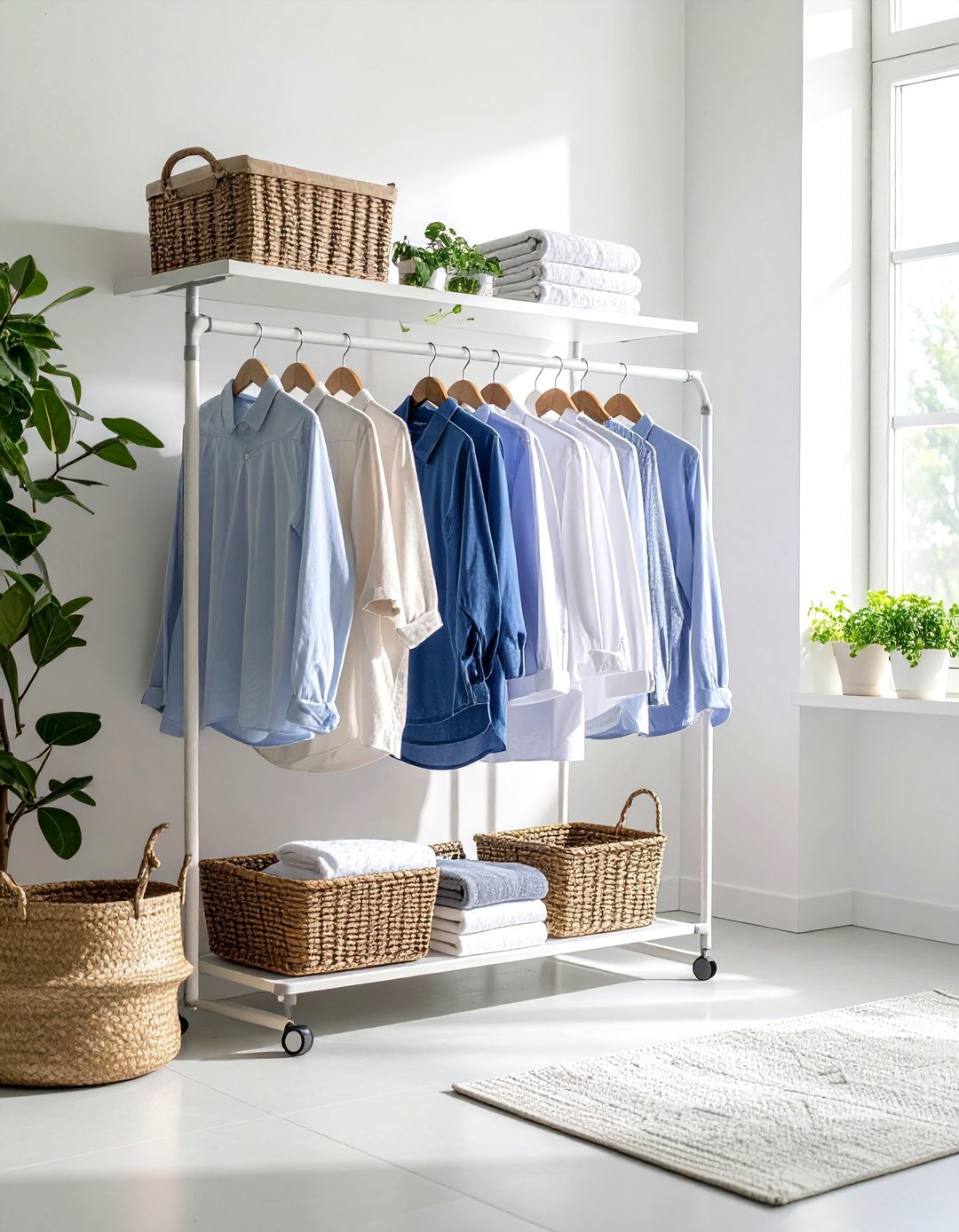 30 Laundry Room Drying Rack Ideas for Better Air Drying - We Love Home Blog