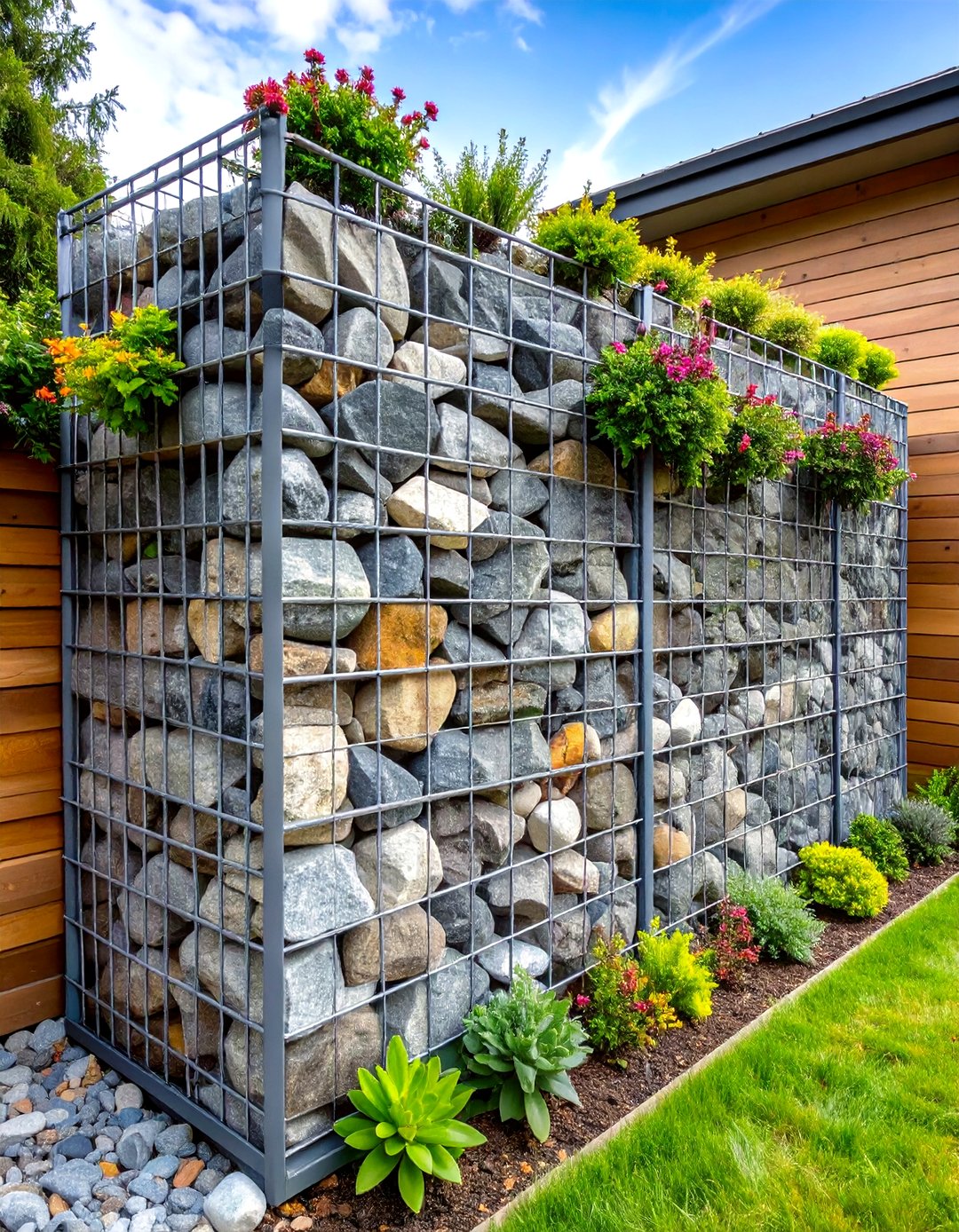 30 Best Garden Wall Ideas for Privacy and Structure - We Love Home Blog