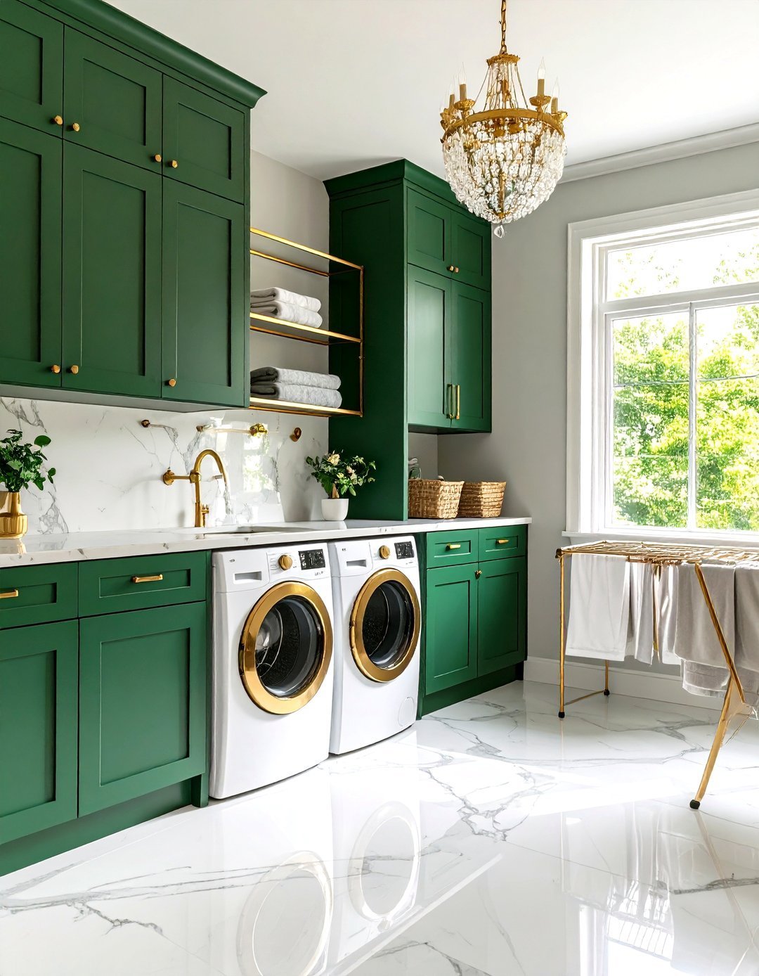 30 Laundry Room Drying Rack Ideas for Better Air Drying - We Love Home Blog