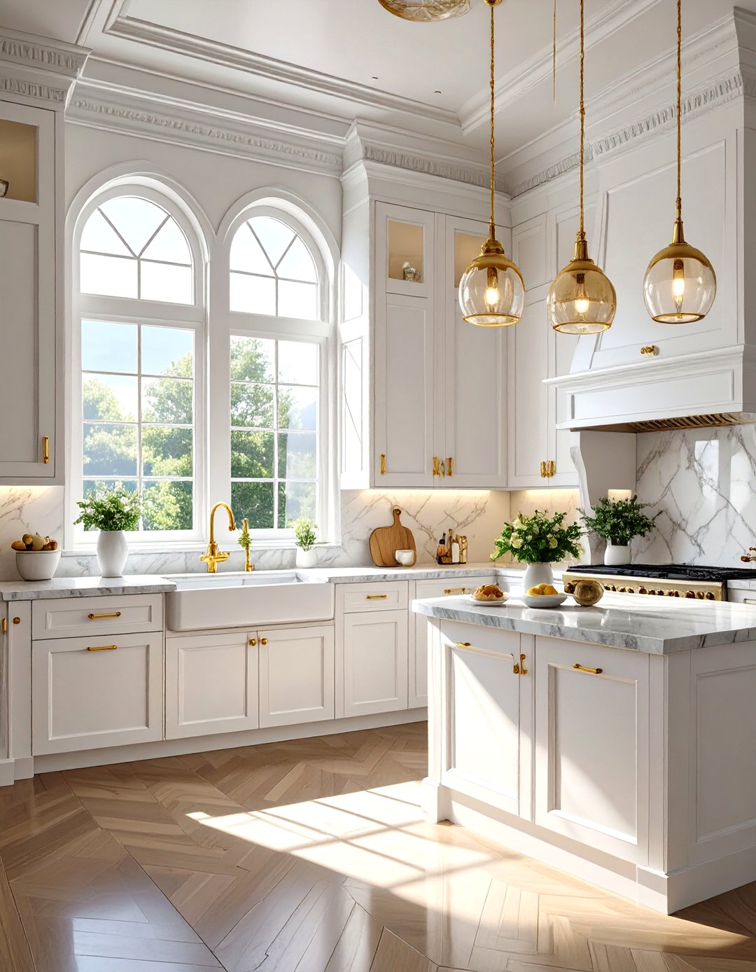 30 Modern All White Kitchen Ideas for Clean Living - We Love Home Blog