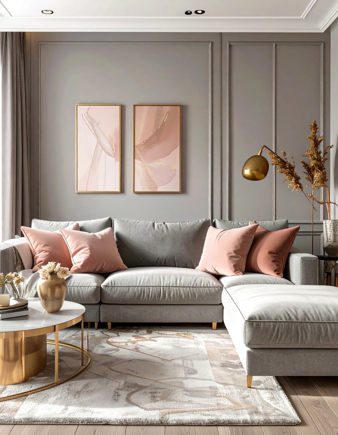 30 Cosy Grey Living Room Ideas for Your Home - We Love Home Blog