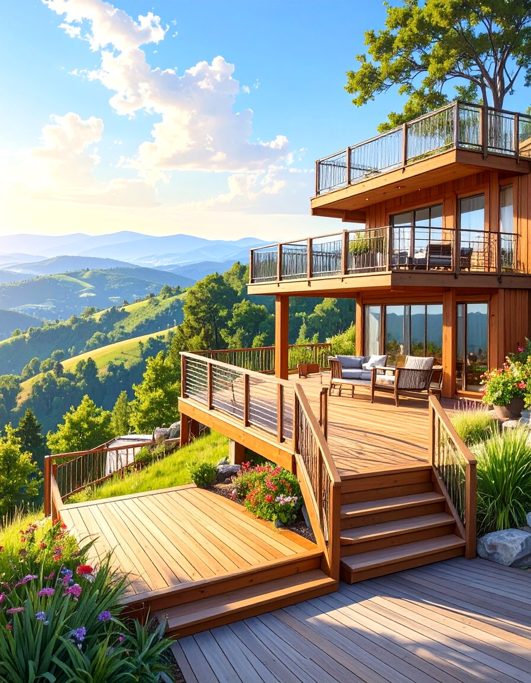 30 Professional Deck Design Plans Ideas for Your Build - We Love Home Blog
