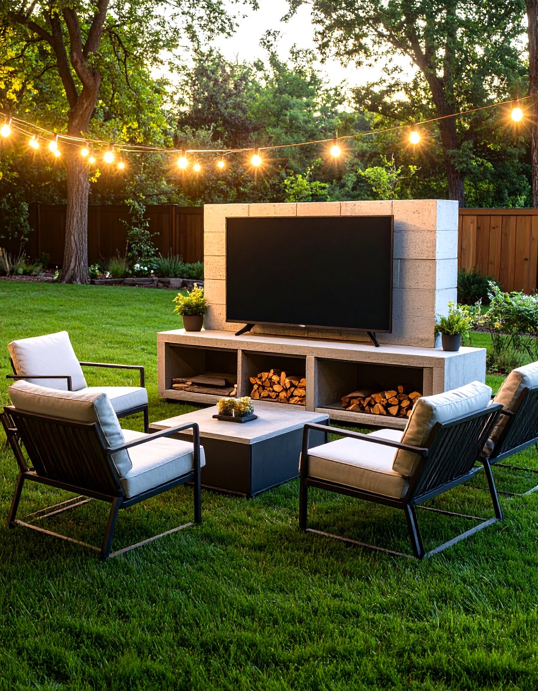 30 DIY Outdoor TV Ideas for the Perfect Garden Space - We Love Home Blog