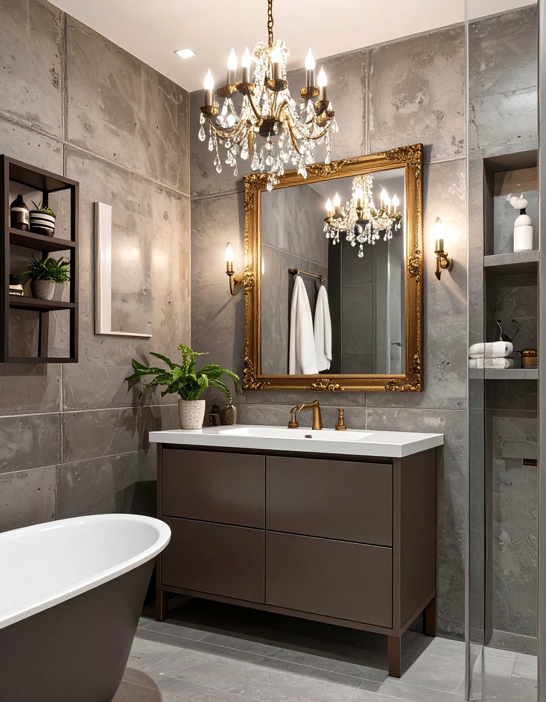 30 Industrial Bathroom Ideas for a Modern, Edgy Vibe - We Love Home Blog