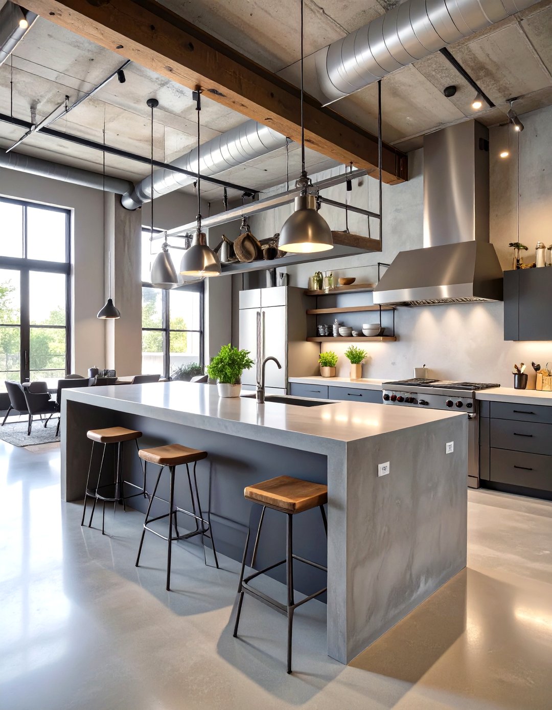 30 Industrial House Design Ideas for Modern Living - We Love Home Blog