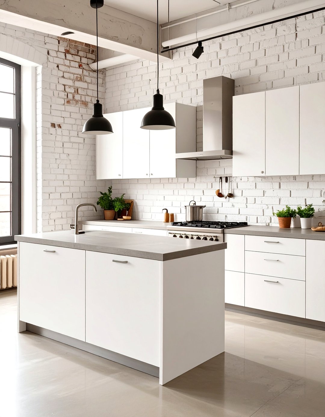 30 Modern All White Kitchen Ideas for Clean Living - We Love Home Blog