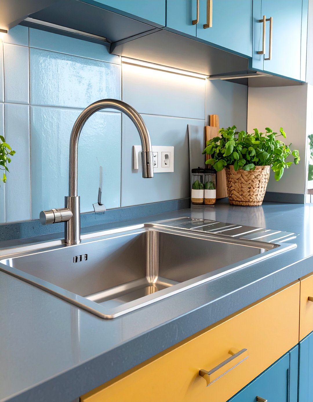 30 Modern Kitchen Sink Design Ideas for Stylish Cleaning - We Love Home ...