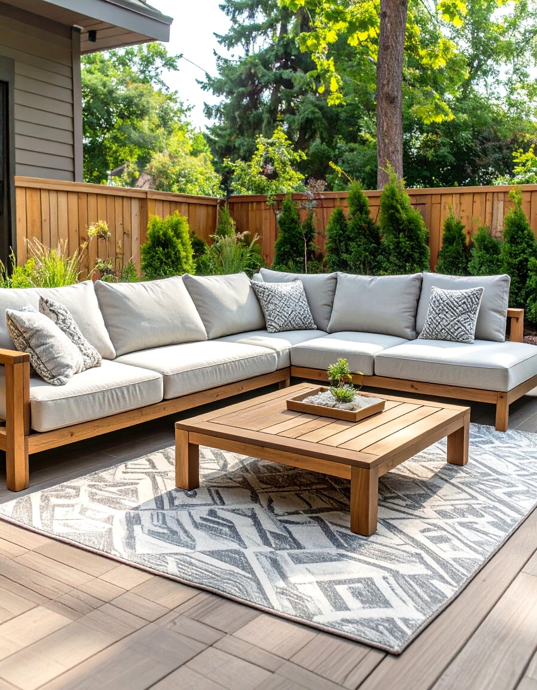 30 Smart Deck Furniture Layout Ideas for Maximum Space - We Love Home Blog