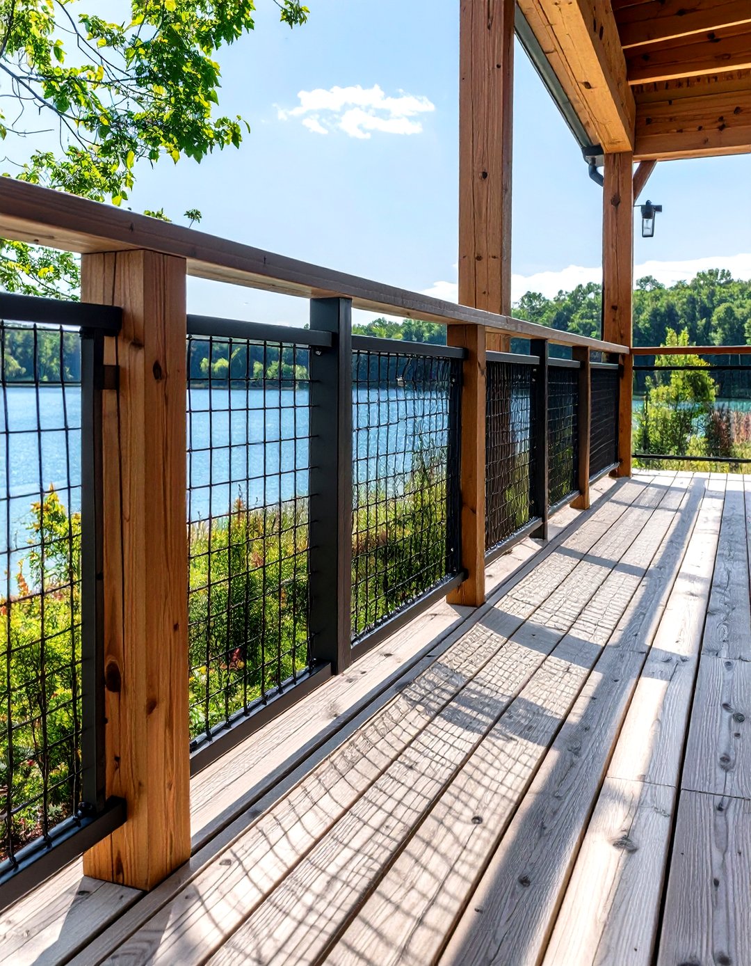 Hog Wire Railing Color 30 Modern Hog Wire Deck Railing Ideas for Your Porch - We Love Home Blog