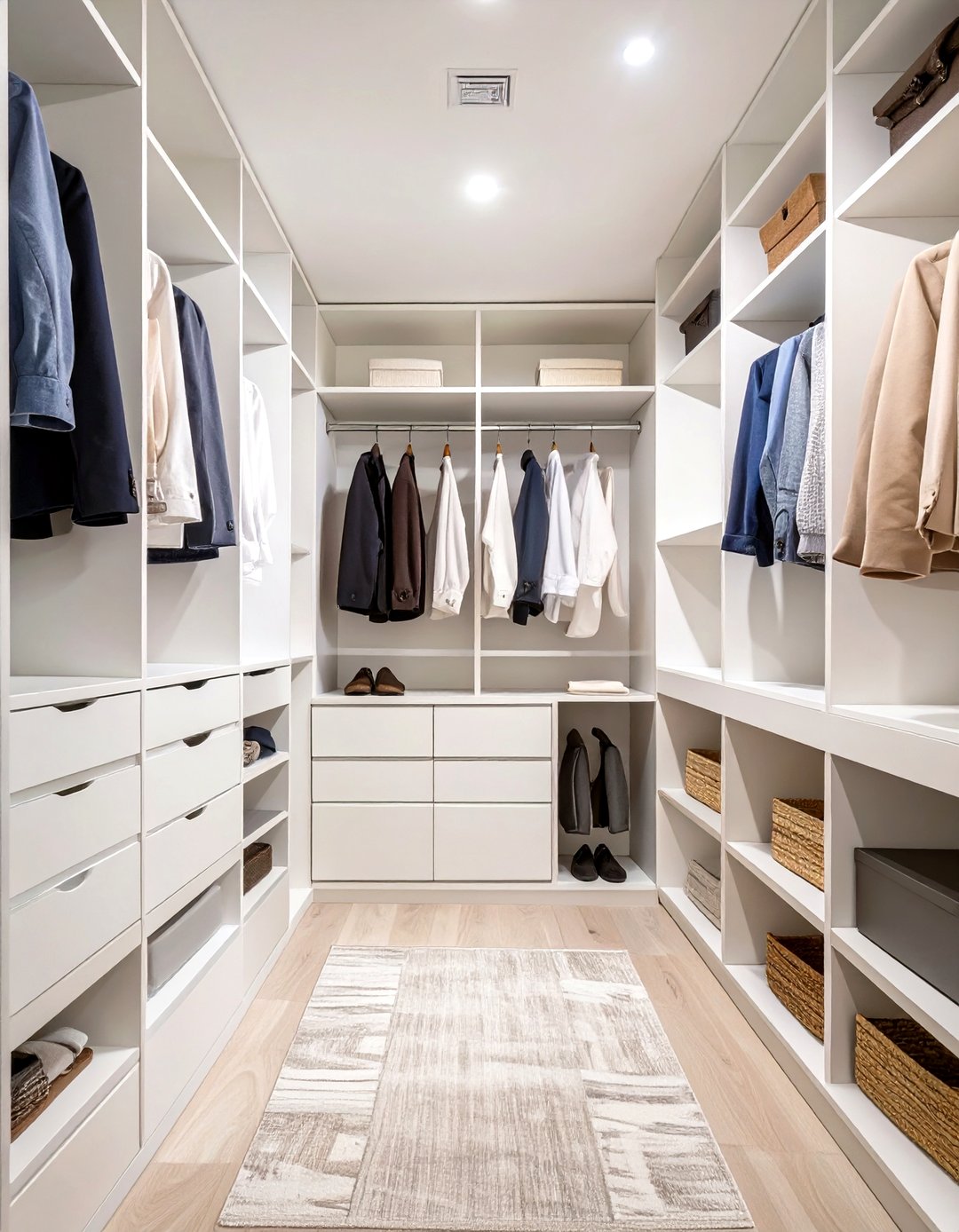 30 Organized Master Closet Ideas for Better Storage - We Love Home Blog