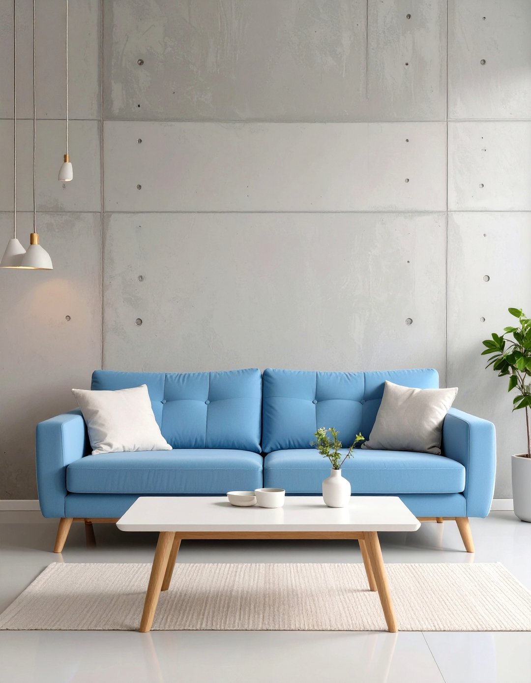 30 Blue and Grey Living Room Ideas for Modern Homes - We Love Home Blog