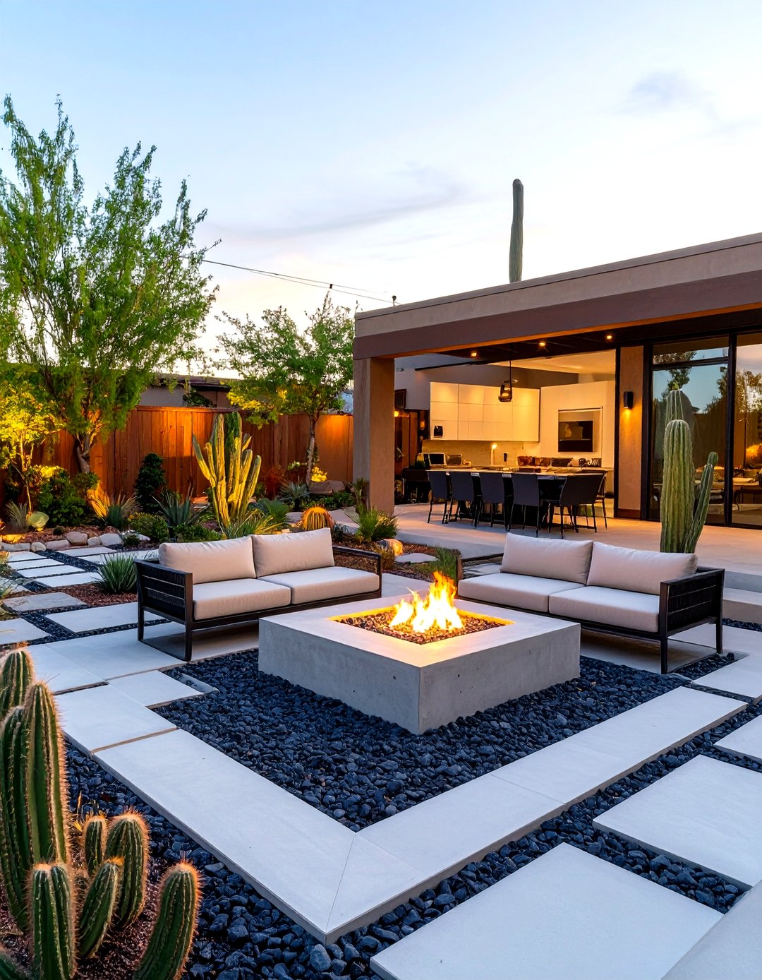 30 Desert Backyard Ideas for Your Unique Outdoor Oasis - We Love Home Blog