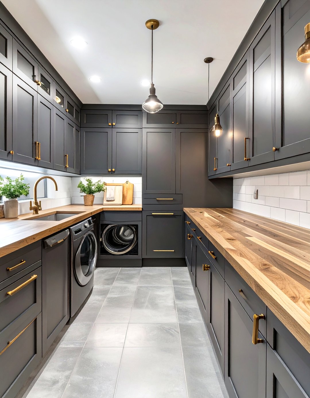 30 Functional Garage Laundry Room Ideas and Designs - We Love Home Blog