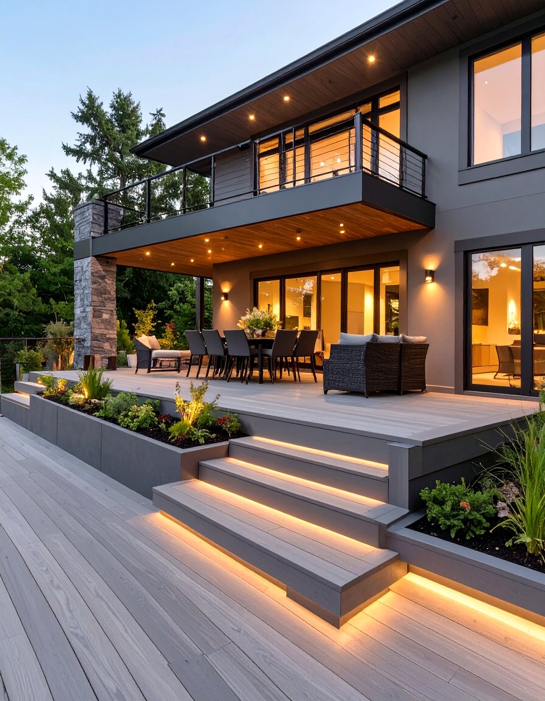 30 Deck Layout Ideas for a Functional Backyard Flow - We Love Home Blog