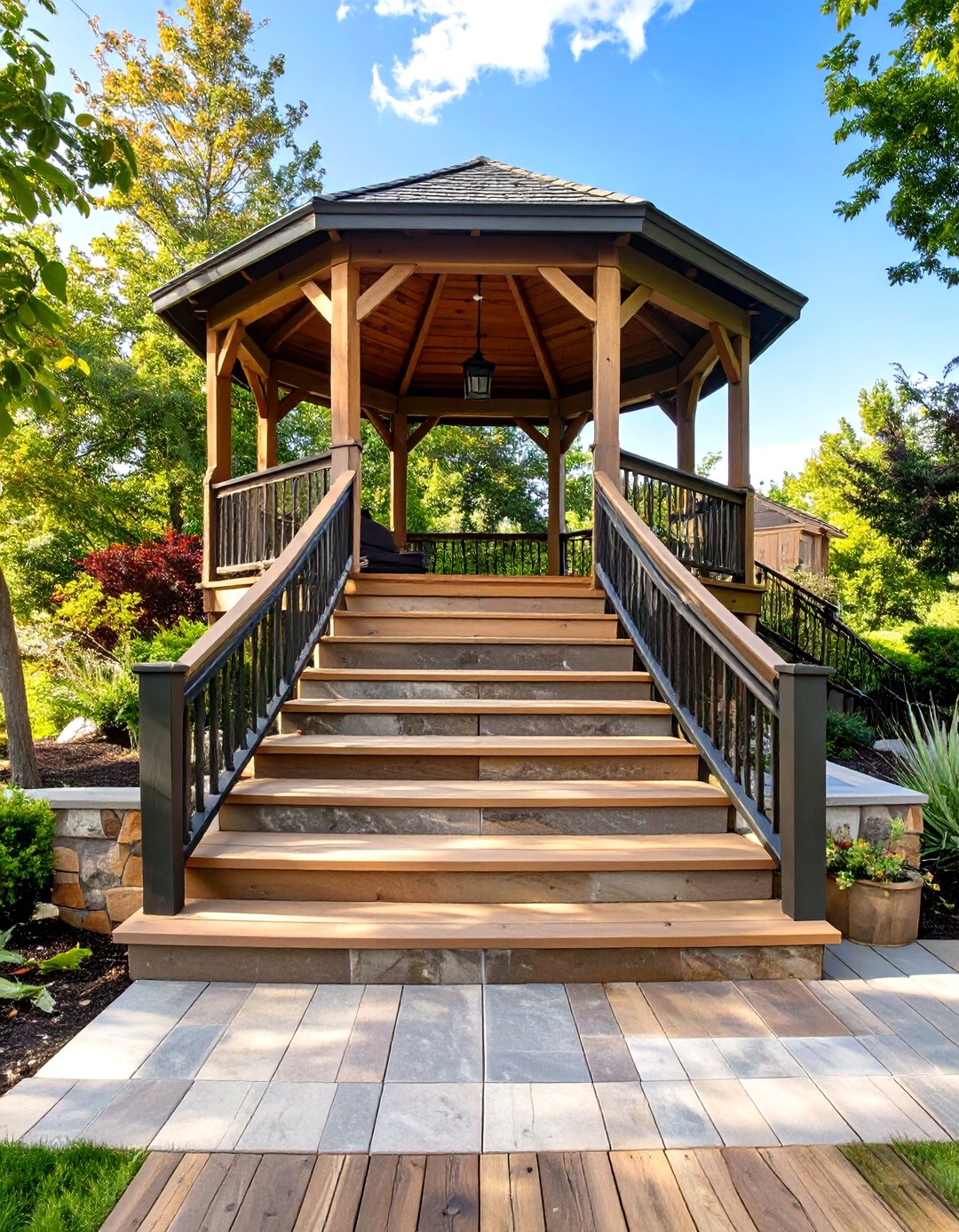 30 Stylish Gazebo on Deck Ideas for Ultimate Relaxation - We Love Home Blog