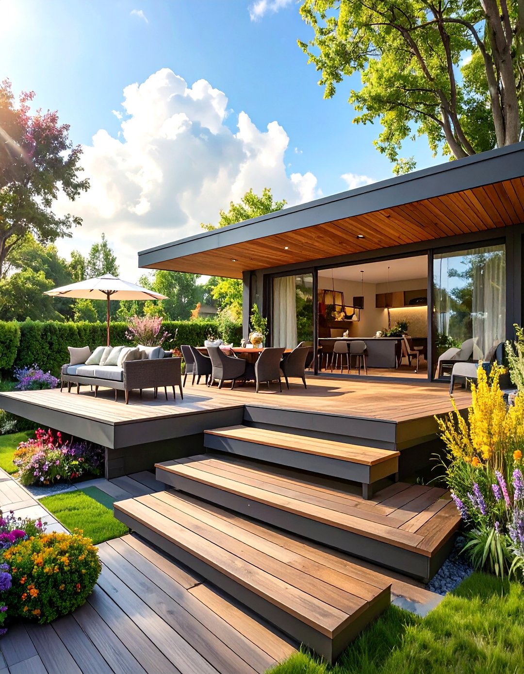 30 Floating Deck Ideas - We Love Home Blog