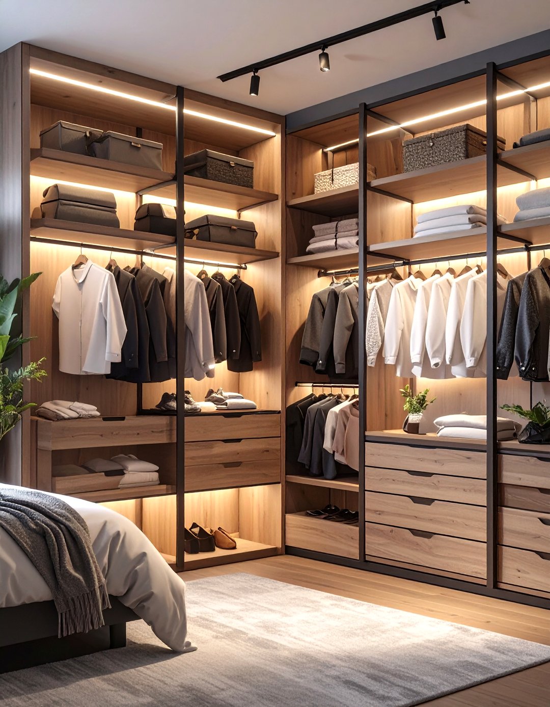 30 Modern Bedroom Wardrobe Design Ideas for Storage - We Love Home Blog