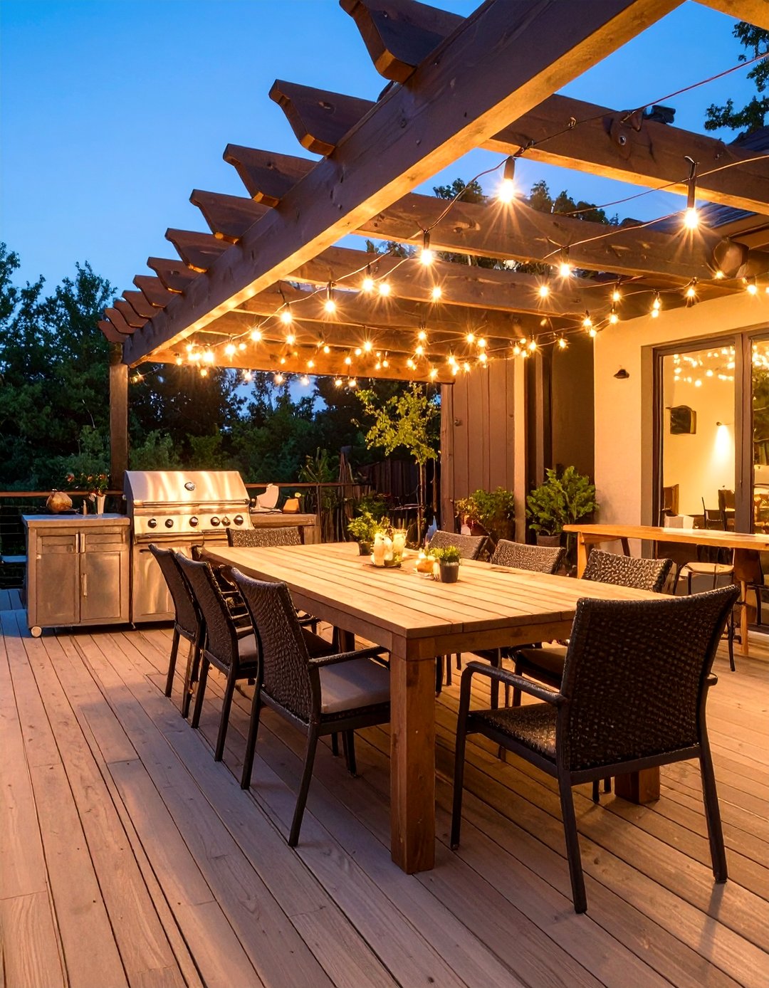 30 Deck Layout Ideas for a Functional Backyard Flow - We Love Home Blog