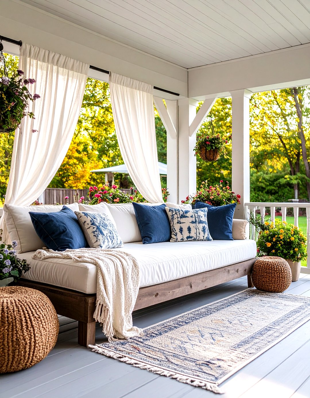 30 Stylish Front Porch Furniture Ideas for Any Space - We Love Home Blog