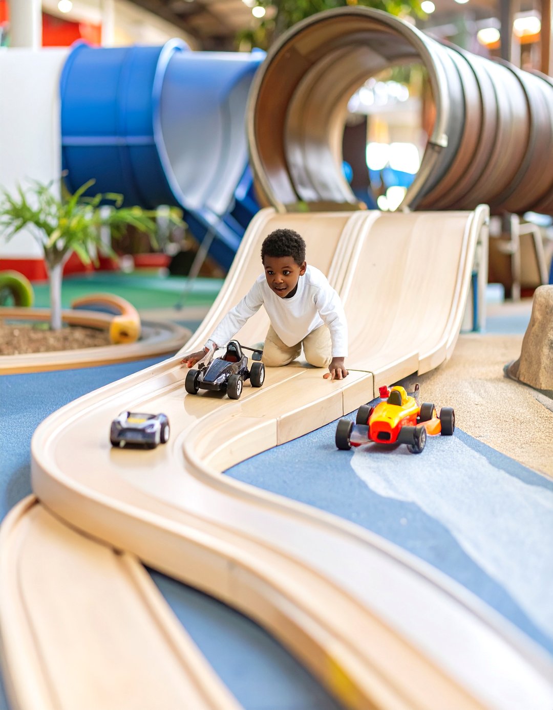 Playground Car Rocking 30 Kid Friendly Small Backyard Playground Ideas - We Love Home Blog