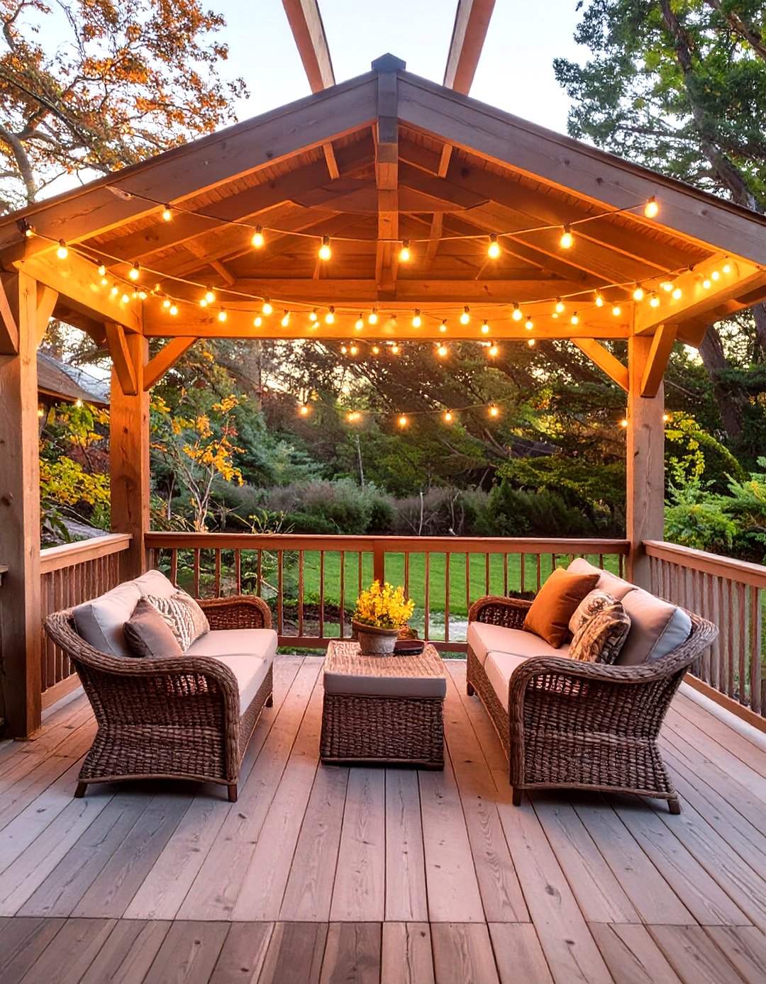 30 Stylish Gazebo on Deck Ideas for Ultimate Relaxation - We Love Home Blog