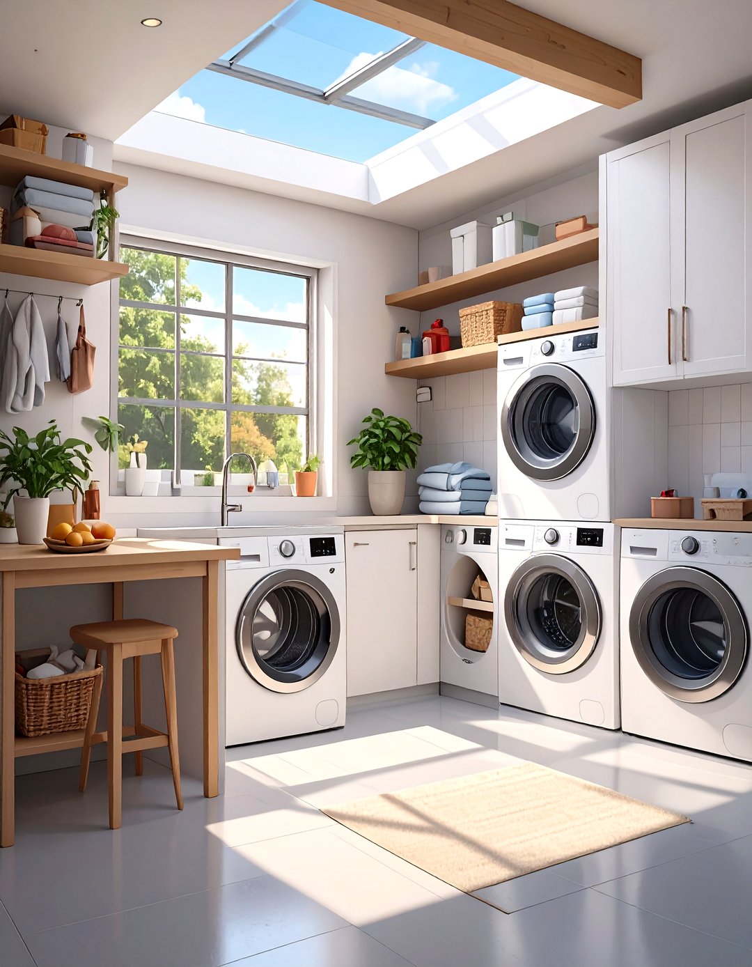 30 Functional Garage Laundry Room Ideas and Designs - We Love Home Blog