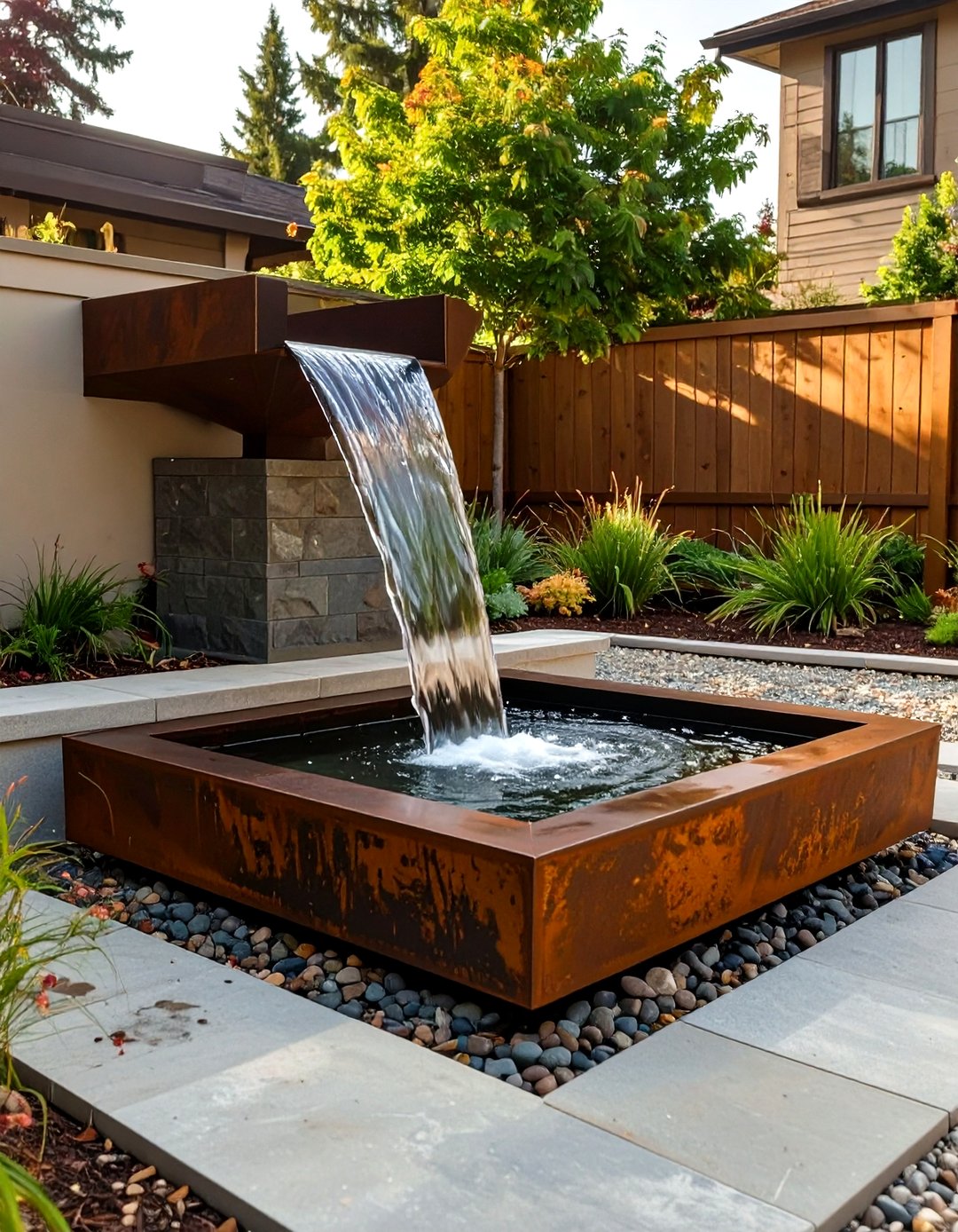 30 Unique Backyard Water Feature Ideas for Relaxation - We Love Home Blog