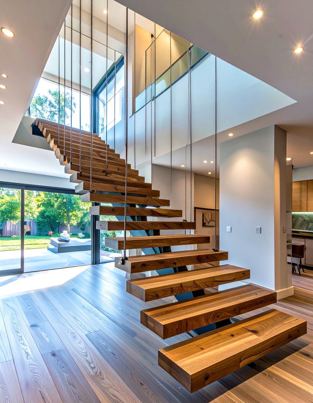 30 Open Basement Stair Ideas for a Modern Entry - We Love Home Blog