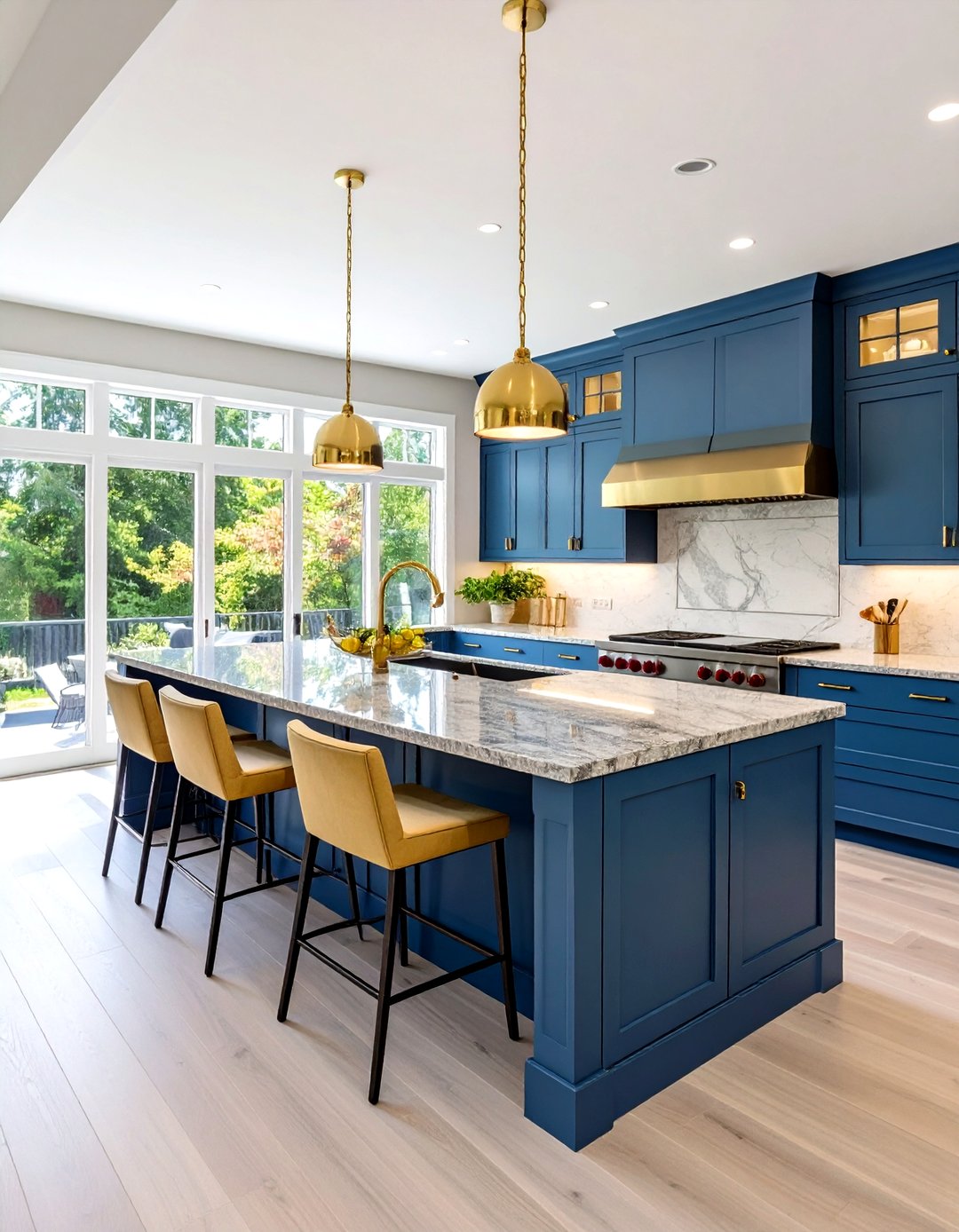 30 Kitchen Island Ideas with Seating for the Family - We Love Home Blog
